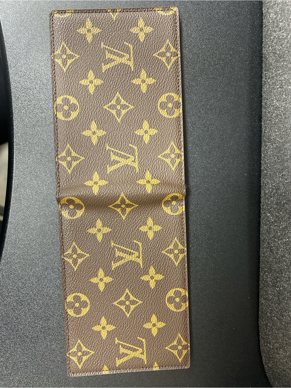 Louis Vuitton Brown Leather Card & Key Holder